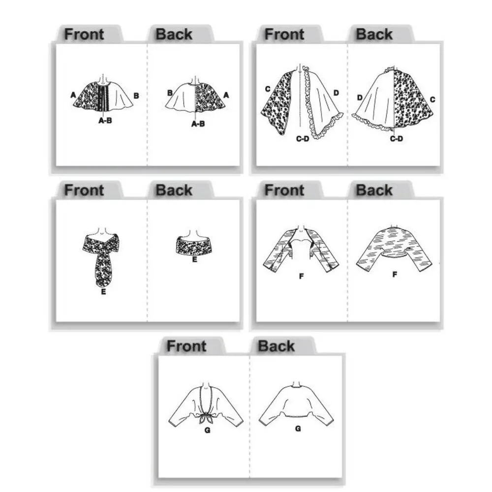McCalls Sewing Pattern‎ 3880 Wrap Misses Size XS-XL